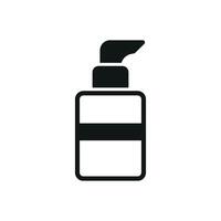 Foundation cream beauty icon created with a clean and contemporary visual style vector