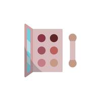 Contemporary eyeshadow palette beauty icon crafted with a simple and modern touch vector