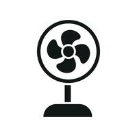 Fan icon crafted with a sleek and minimalist modern design concept vector