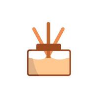 Diffuser icon featuring a simple and modern concept with sleek lines vector