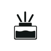 A fresh and clean graphic design for a contemporary diffuser icon vector