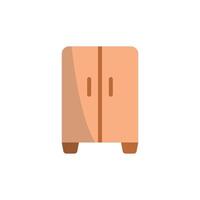 Sophisticated and elegant cupboard icon created with a modern graphic aesthetic vector