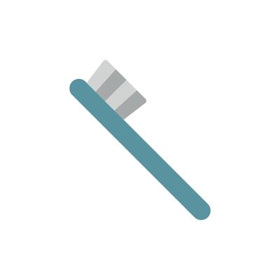 Tooth brush icon design features a simple and modern concept graphic