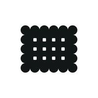 Biscuit food icon showcasing a fresh and innovative modern graphic approach vector