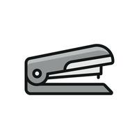Stapler office icon design showcases a simple and modern concept graphic vector