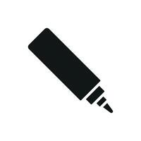 A simple yet modern concept graphic defines the marker icon design vector