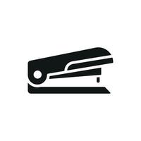 Simple and modern concept graphic shapes the stapler office icon design vector