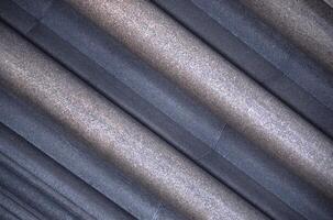 Modern Composite Roof Design in Brown and Grey Tints and Shades photo