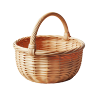 new blank basket, bamboo blank basket decoration png