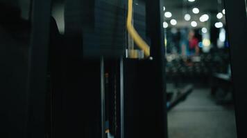 A modern gym featuring high-tech equipment. Spacious workout areas that create an atmosphere of motivation and the pursuit of fitness goals. video