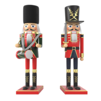 Traditional Wooden Nutcracker Figures png