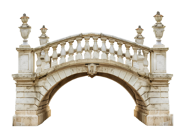 piccolo ponte lato Visualizza isolato su trasparente sfondo png