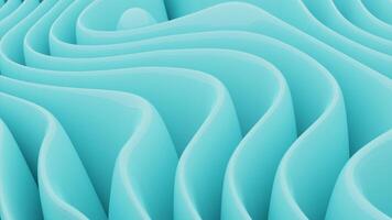 Abstract background with flowing and transforming blue draping texture. Design. Folded textile, animated fabric. video