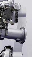 Exploring the Intricacies of an Advanced Robotic Arm within an Industrial Setting. Media video