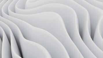 Soft wavy shapes. Design. Folds background, meditative slowly moving stripes. video
