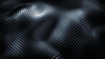 Technology digital wave background. Design. Beautiful texture of metallic glowing particles. video