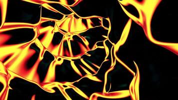 A vibrant abstract background with captivating flames and flowing textures that inspire imagination. Design video