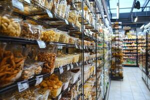 A Snack Lover's Paradise A Variety of Treats on Display photo