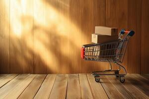 A Shopping Cart Full of Potential Online Shopping at Its Finest photo