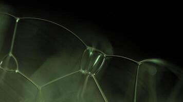 green gradient, fluid background, plasma, fluid movement, red sphere, dark gloomy background, mud movement video