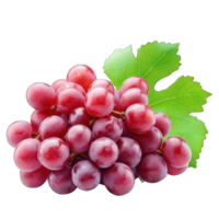 Collection of . A Cluster of Red Grapes, isolated on a transparency background. png