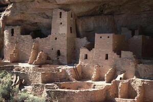 Ancient Cliff Dwellings. A Glimpse into Pueblo Architecture and Archaeological Heritage photo