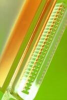Abstract Close-up of a Razor Blade photo