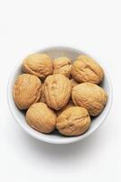 Walnuts in a Bowl, Close View Background photo
