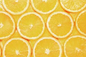 Slices of Orange, Close View Background photo