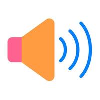 Speaker icon for web, app, infographic, etc vector