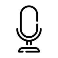 Microphone icon for web, app, infographic, etc vector