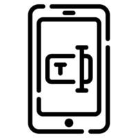 Typing icon for web, app, infographic, etc vector