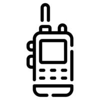 Walkie Talkie icon for web, app, infographic, etc vector