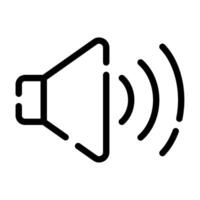 Speaker icon for web, app, infographic, etc vector