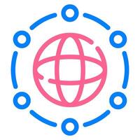 Networking icon for web, app, infographic, etc vector