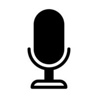 Microphone icon for web, app, infographic, etc vector