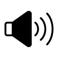 Speaker icon for web, app, infographic, etc vector