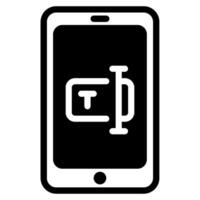 Typing icon for web, app, infographic, etc vector