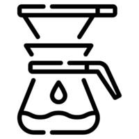 Coffee Filter icon for web, app, infographic, etc vector