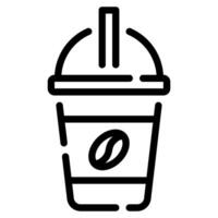 Takeaway Cup icon for web, app, infographic, etc vector