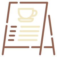 Coffee Menu icon for web, app, infographic, etc vector