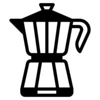 Moka Pot icon for web, app, infographic, etc vector