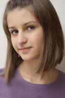 Young girl's portrait photo