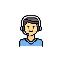 Call center operator icon, call center operator, call center operator, call center operator, call center vector