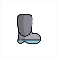 A pair of boots on a white background vector