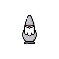 Gnome icon illustration vector