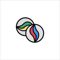A logo for a company that makes a product vector