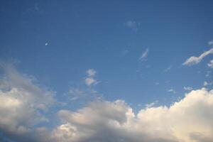 Sky and moon photo