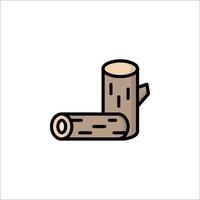 Logs icon illustration vector