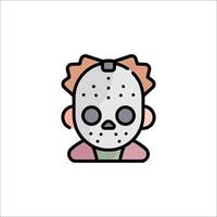 Friday the 13th icon vector
